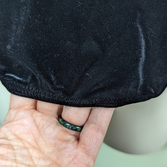 Anne Klein NWT Velour Wide Neck Top Sz L - Picture 7 of 12